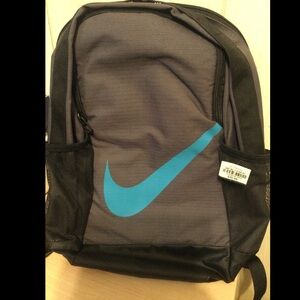 NIKE Youth Brasilia Backpack 19” Thunder Gray Blue  Unisex